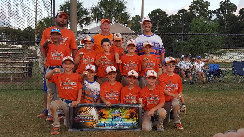 9U Franchise Baseball finished ranked 1 in USA